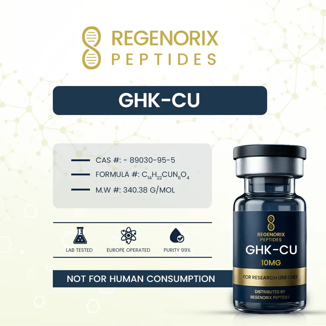GHK-Cu Kopen Nederland | ≥99.8% Zuiver | 100mg | COA Getest